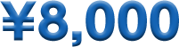 ¥8,000
